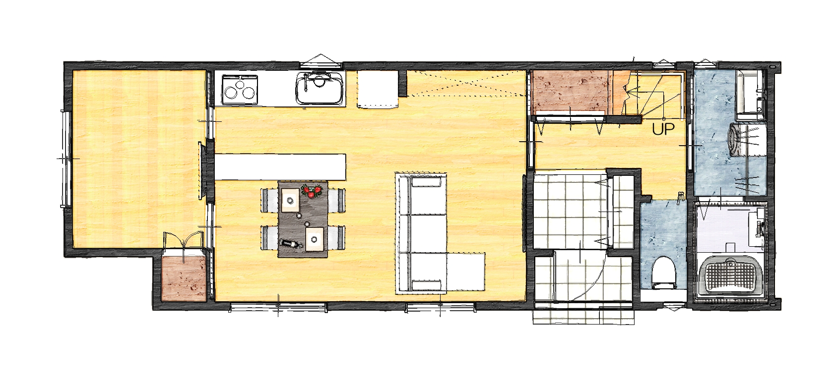 長崎市伊良林にマイホーム用地としておすすめの売地が登場しました。参考プランもご用意しています。